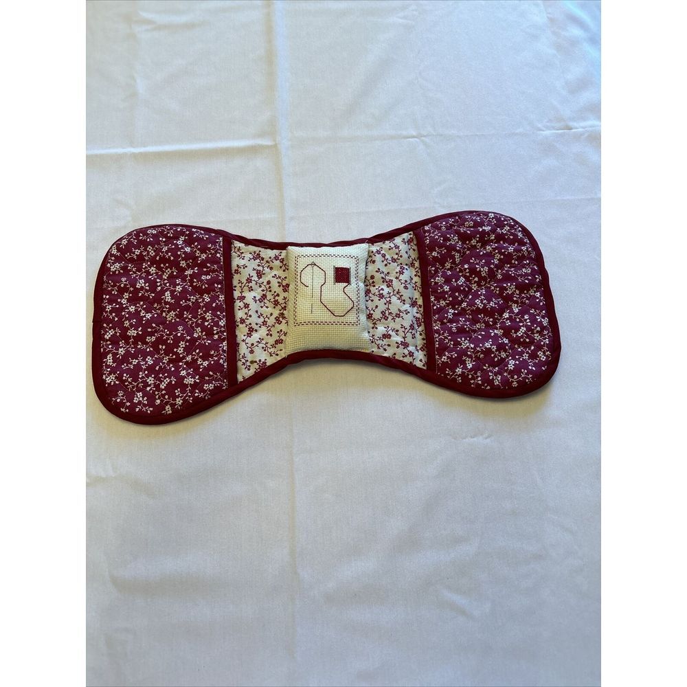 Vintage Handmade Sewing Armrest Organizer W/ Pin Cushion Pockets
